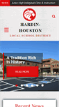 Mobile Screenshot of hardinhouston.org